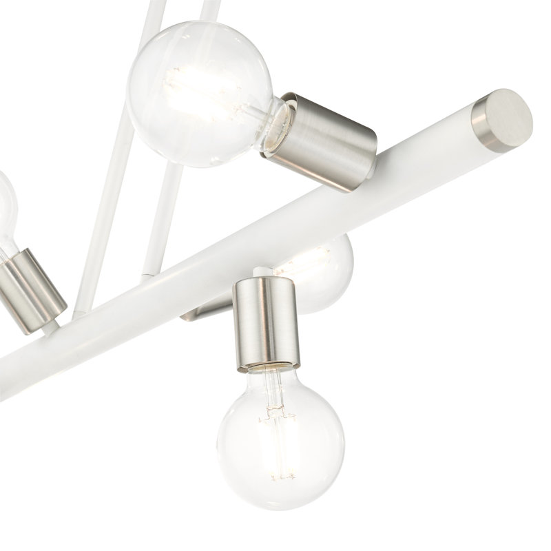Berinhard 6 - Light Pendant, White