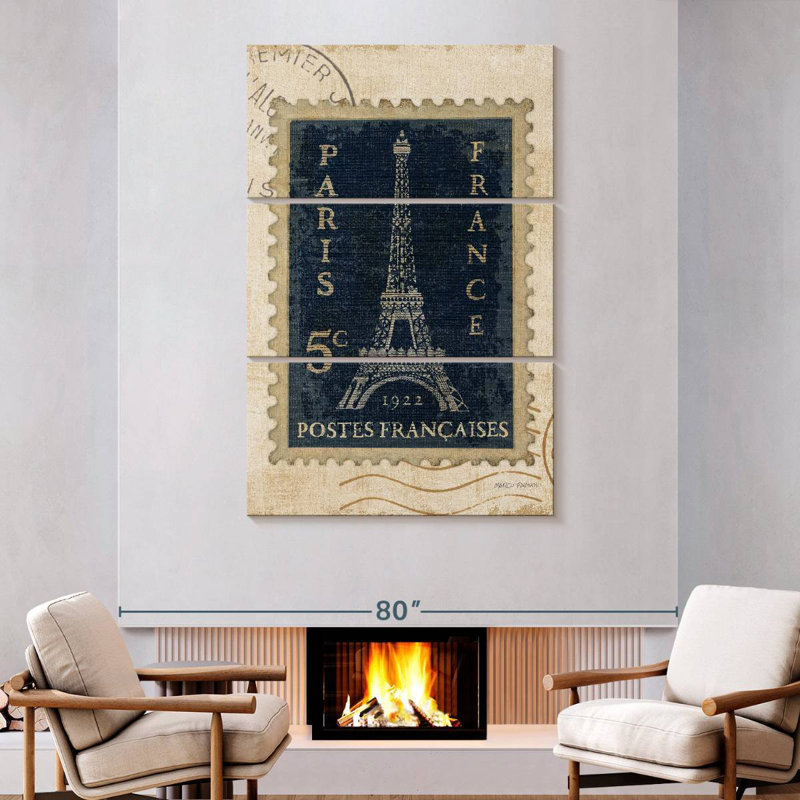 Masam Iconic Stamps I, 74" H x 48" W