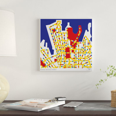 « sommier woogie sydney », reproduction d’impression sur toile