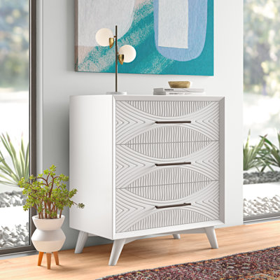 Tranquility Small Chest, White by George Oliver
