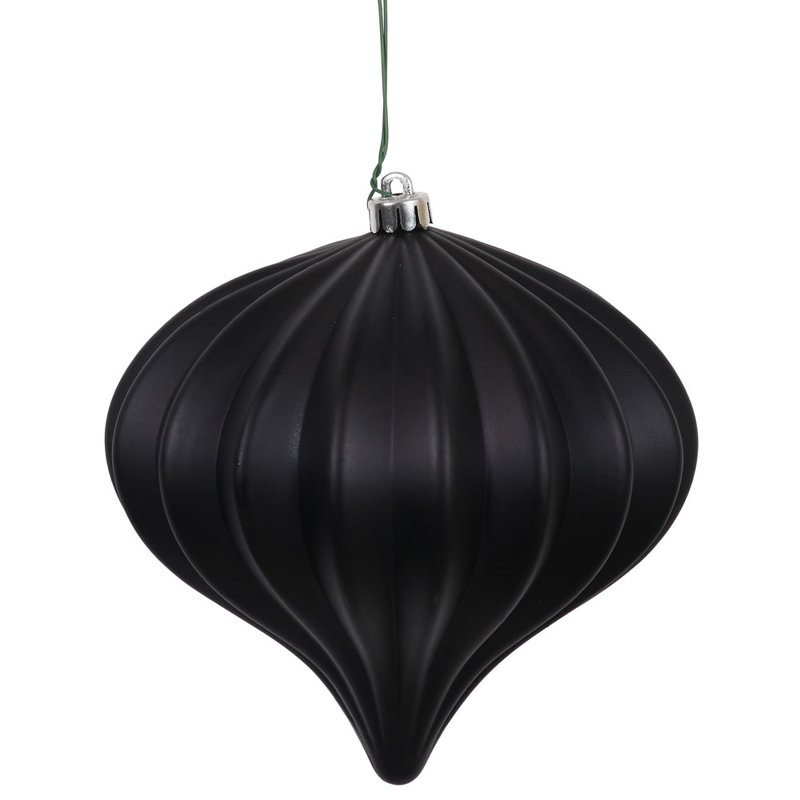 Ornement de Noël 5,7 po UV, Noir