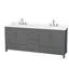 Sheffield 80" Freestanding Double Bathroom Vanity with Quartz Top-1588991923-1589030889