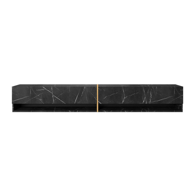 Ameetha TV Stand for TVs up to 75", Black