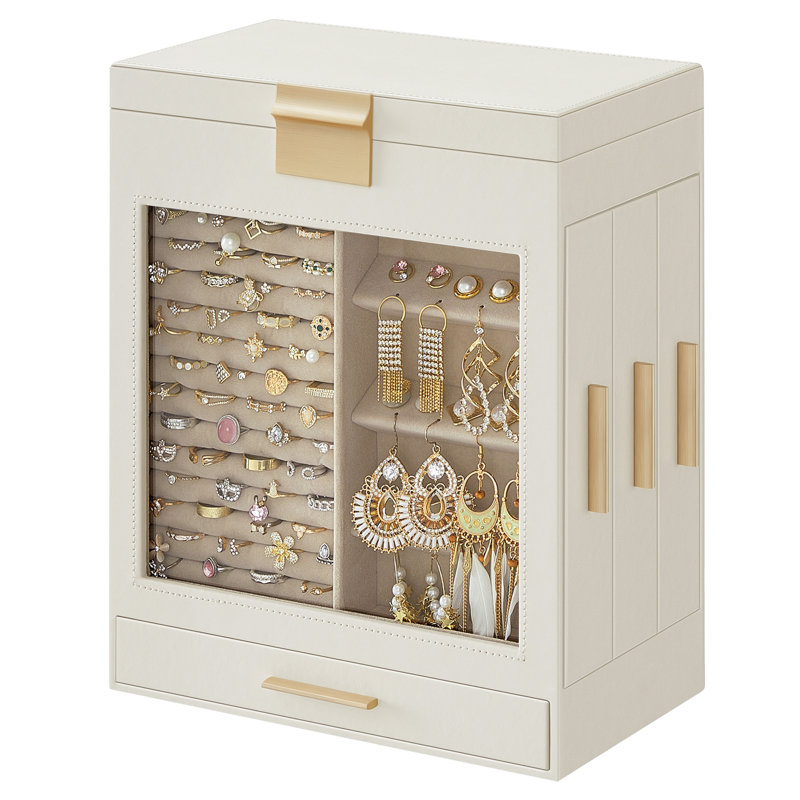 Berthille Jewellery Box +, Cloud White