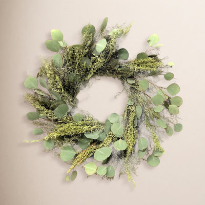 Dried Sylvan Glade Floral Spring Wreath