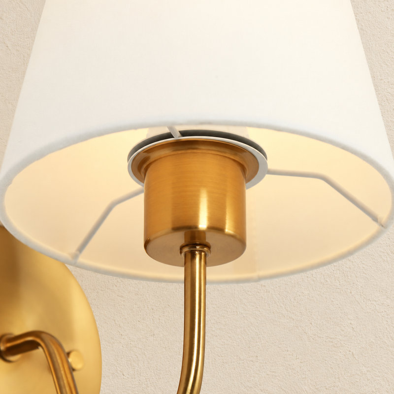 Abbiney 1-Light Metal Armed Sconce