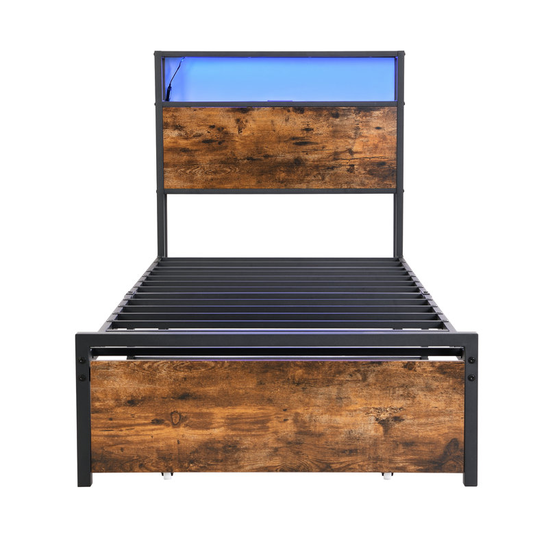 Cocuzzo Storage Bed, Single (3')
