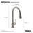 Artifacts Pull Down Single Handle Kitchen Faucet-14673522