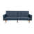 Navy Polyester Blend