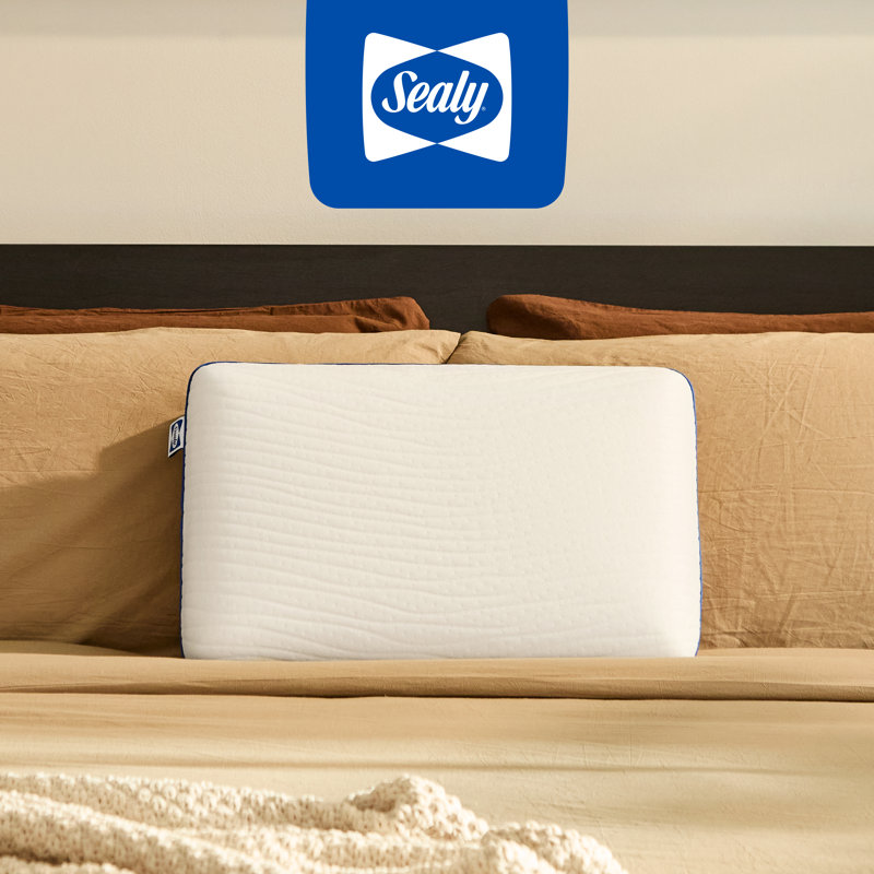 Sealy® To Go Cooling Classic Memory Foam Pillow