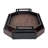 Kebron Mango Wood & Aluminum Jones Wood Trays, Set of 2 - 30" x 21" x 5"