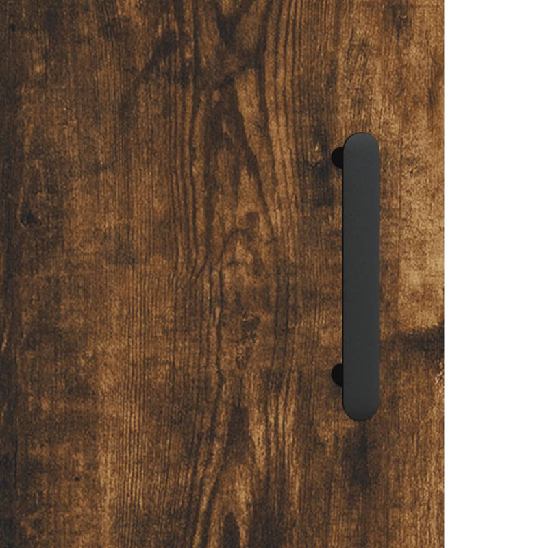 Miljenko Display Cabinet, Smoked Oak