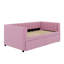 Lit de jour simple tapissier avec tiroirs-319255521