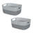 Simplify Polypropylene Decorative Basket-182548607-241666553-241674163