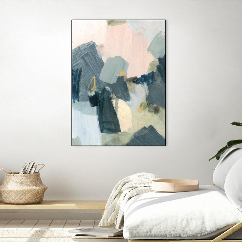«Lago I» par Victoria Barnes, reproduction sur toile flottante, H 24 po x l 18 po
