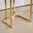 Upholstered Counter Height Bar Stools With Metal Frame, Armless Gold Stools-126254348-121781147
