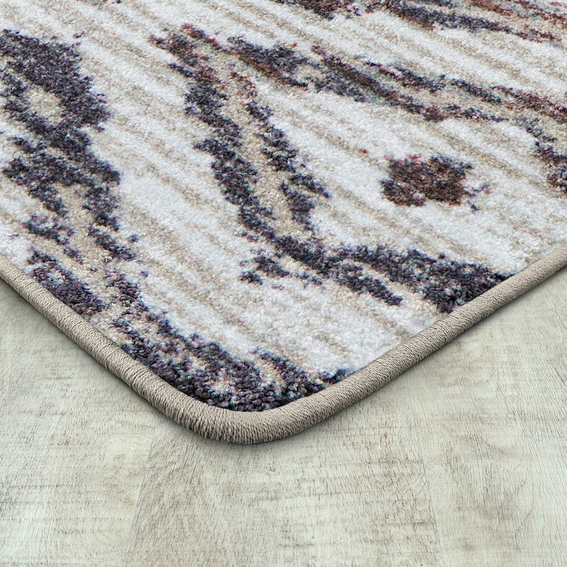 Diamond Oasis Sunset Area Rug, Rectangle 3'10" x 5'4"