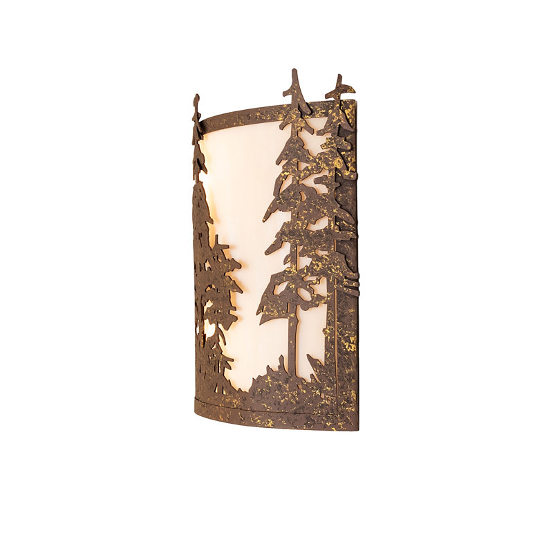 2 - Light Flush Mounted Sconce