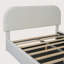 Lit plateforme à panneau de rangement tapissier-432001538-432001596