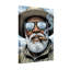 Fashion Old Man avec chapeau et lunettes de soleil fumant un cigare-1774699835
