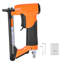 Agrafeuse pneumatique, agrafeuse à revêtement pneumatique de calibre 20 pour agrafes à fil fin de 50 po de longueur 1/2 po 1/4 po -5/8 po, pistolet à agrafes à chargement maximal de 110 pièces pour le revêtement, le travail du bois et les projets d