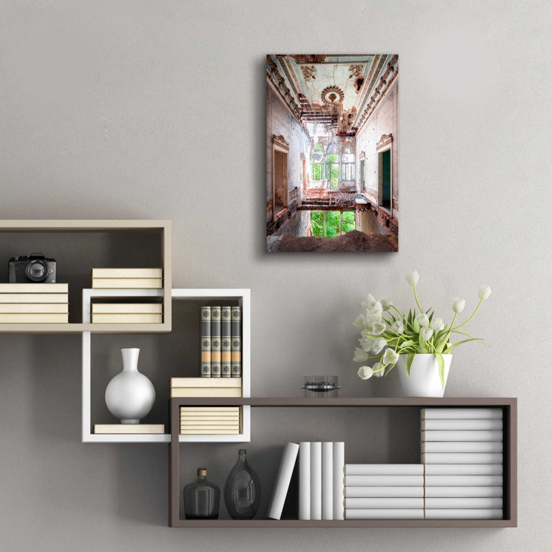«Beyrouth Palace» par Roman Robroek, art mural en verre acrylique, 24 po x 36 po, H 24 po x l 16 po x P 0,2 po