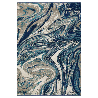 Modern Abstract Area Rugs Washable Rug For Living Room Easy Cleaning Floor Cover With Rubber Backing Ultra-Thin Stain Resistant Throw Carpet