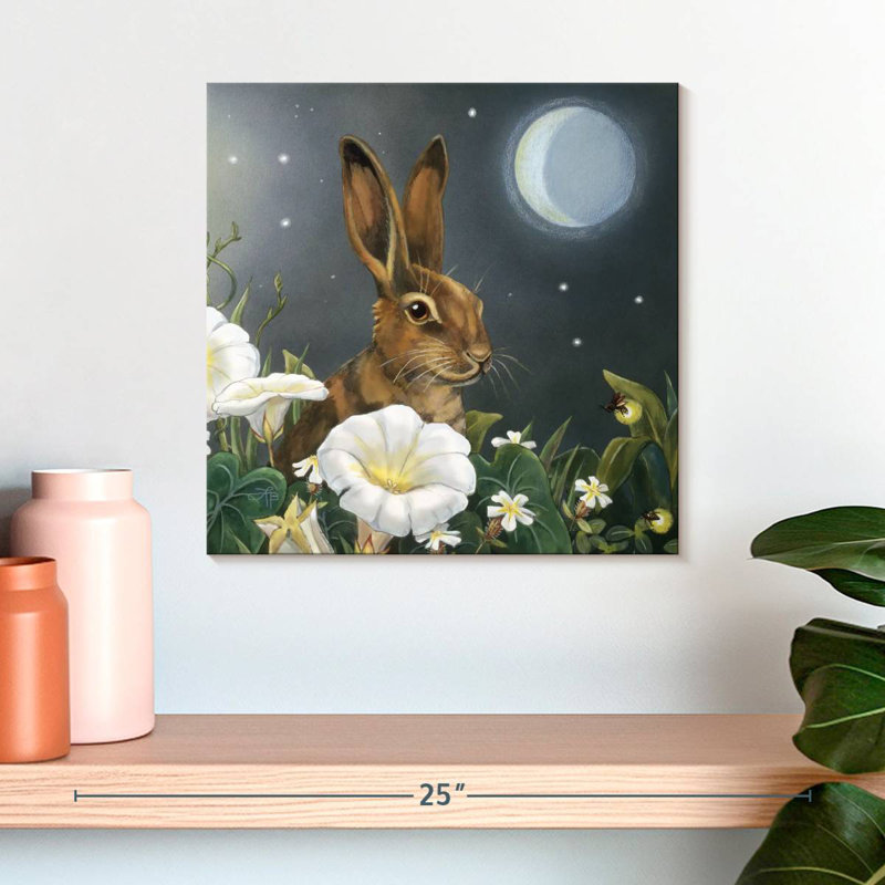 Brampt Rabbit Under The Moon