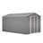 Outdoor Lockable Secure Metal Shed-125847366
