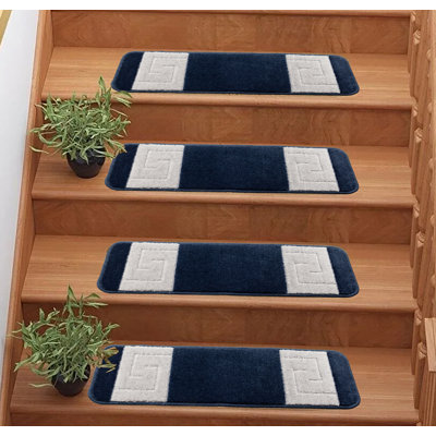 Tapis d'escalier en latex lavable antidérapant