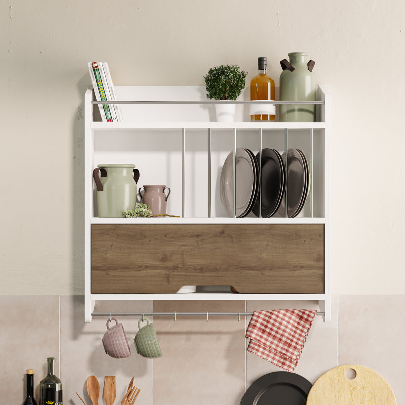 Ailyne 2 Piece Accent Shelf
