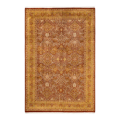 Classic One-of-a-Kind 6' 2" X 9' 3" Hand Knotted Area Rug