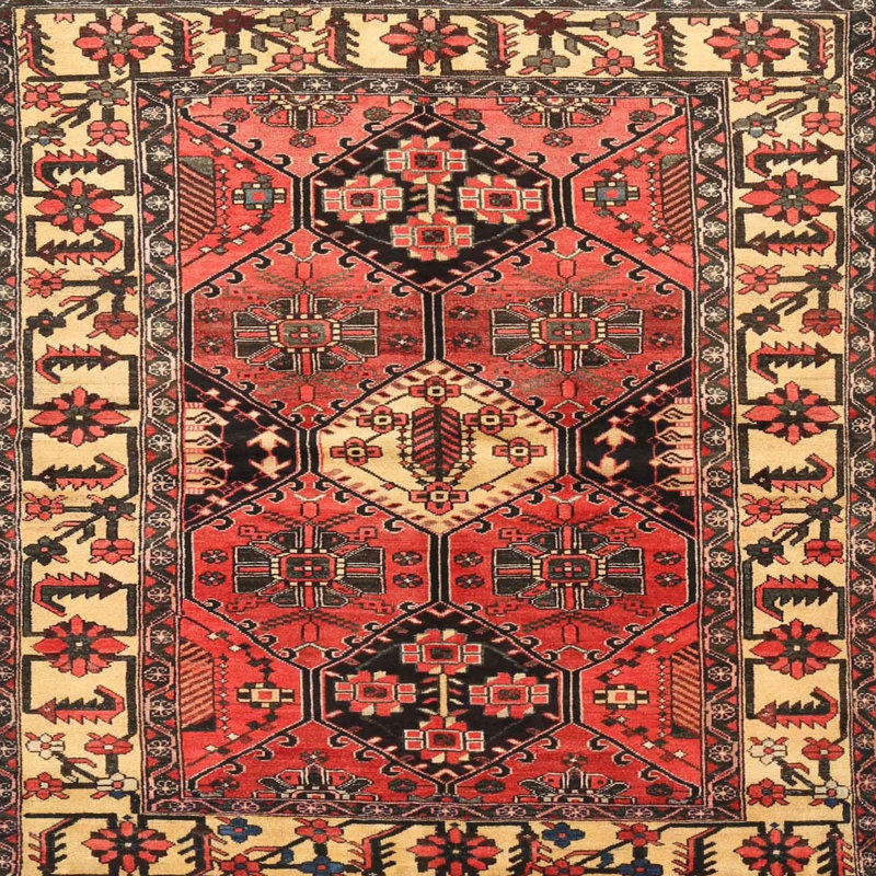 Tornblom Oriental Indoor Rug, Square 5'