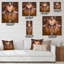 Horloge murale en forme de loup-1925377704