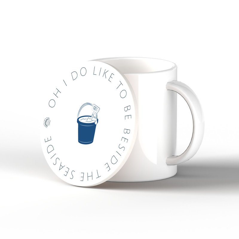 Ceramic Round 1 Piece Coaster