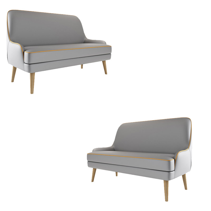 Banc de rangement Fashion Light Luxury, Gris