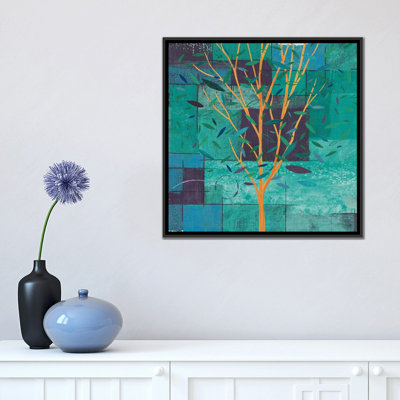 « aquarelle forest v », impression sur toile tendue