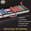 Fat Cat Texas Hold'em 500-Piece Poker Chips and Accessory Set