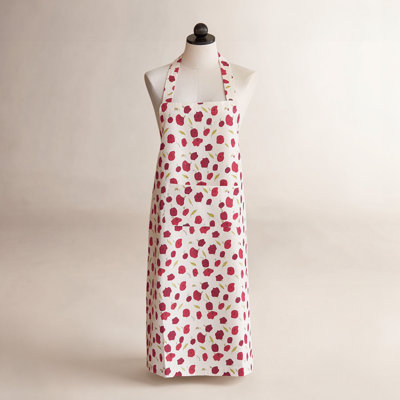 Brian Floral Cotton Bib Apron