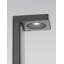 Black Integrated LED Metal Bollard Light