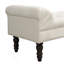 Banc de bout capitonné à boutons-167000633