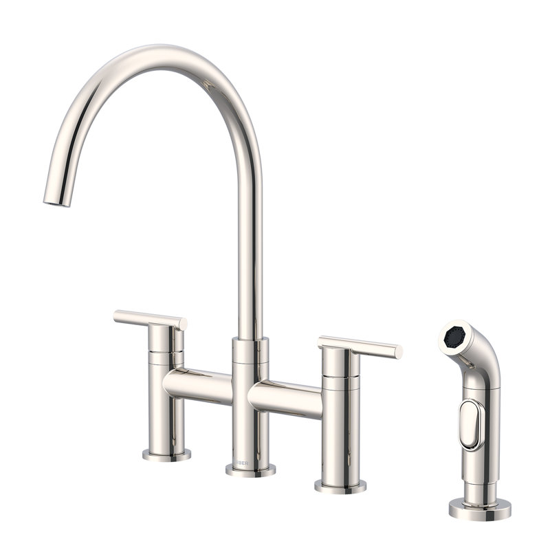 Robinet de pont Parma, Polished Nickel