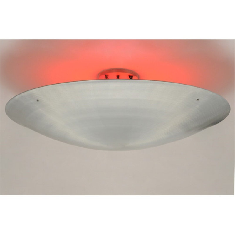 Dasael Glass LED Semi Flush Mount