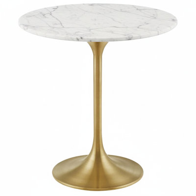Alan Pedestal Side Table