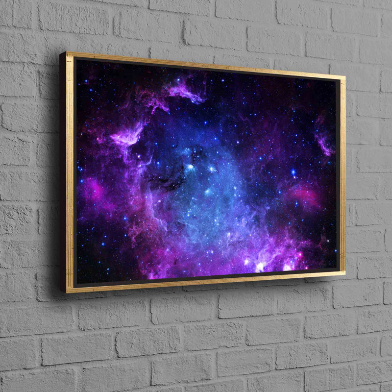 Print on Canvas, Gold Floater Framed, 20 cm H x 30 cm W
