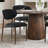 5-Piece Round Dining Set With Pedestal Table And Upholstered Chairs-42673137