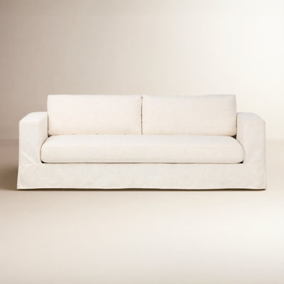 Demetri Tovana 94'' Slipcover Sofa