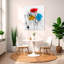 «Painted Petals III-B» par Tristan Scott - impression sur toile-103282141-103282831