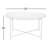 Rhonda Round Steel Coffee Table with Removable Tray Top -1847306216