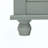 Tall Storage Cabinet With Two Drawers For Bathroom/Office